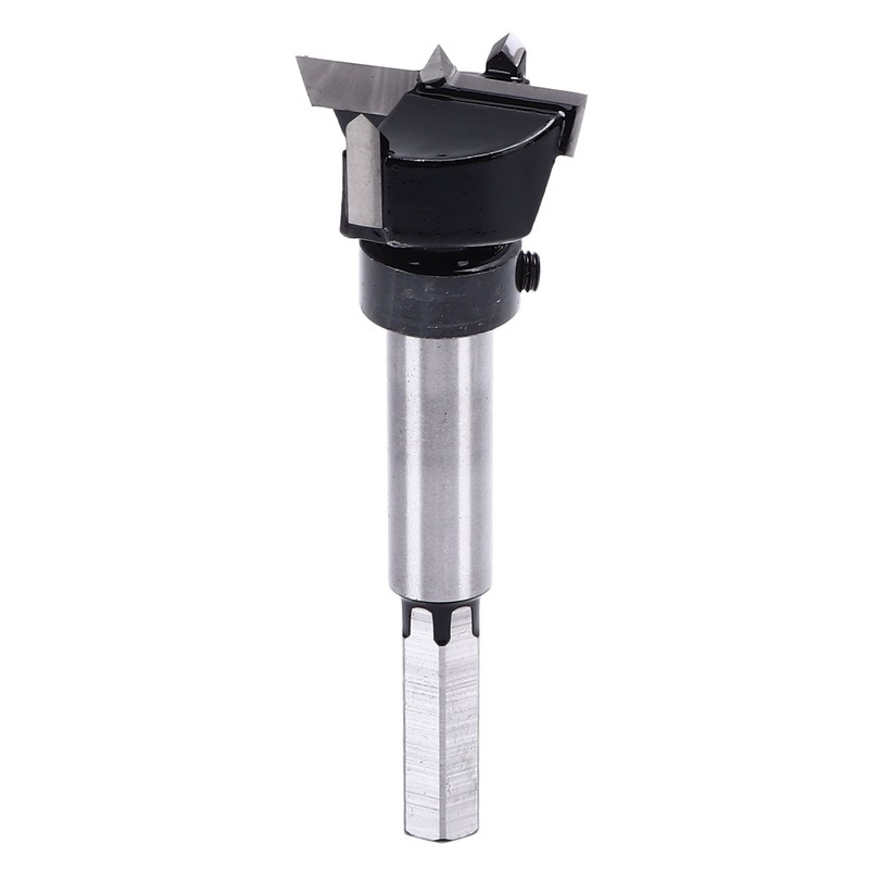 Hole Opener Drilling Guide Drill Bit 35mm Woodworking Tool for