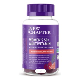 New Chapter Gomitas Multivitamínicas Bayas Mujeres +50 Sin Gluten