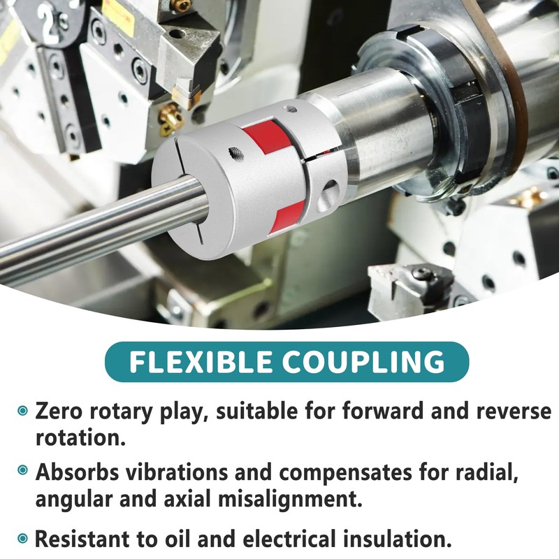 Shaft Coupling 5 mm to 8 mm Waves Flexible Coupler