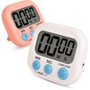 Mitlker, Timer for Kids,Kitchen Timer Digital,Magnetic Back,Loud Ring,Stand for Cooking,Classroom,Bathroom,Teachers,Kids