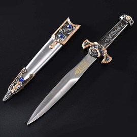 RUYI SWORD-Medieval Sword，Battle Ready，Full Tang, Sharp，Knife，(Mythical Animals)
