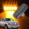 HUSUKU 4PCS 5Led Dual Cab Bed Fender LED Side Marker