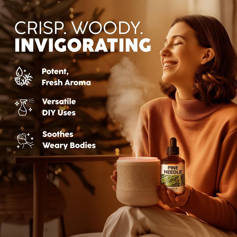 Kukka Pine Essential Oil for Diffuser - 4 Fl Oz