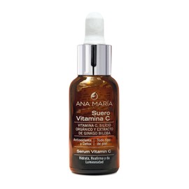 Ana Maria Cosmeticos Antioxidant and Detox Vitamin C Serum for All Skin Types | Vitamin C Serum All type Skins 1.02oz-30mL