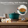 Overmont Enameled Cast Iron Dutch Oven - 7QT Pot with