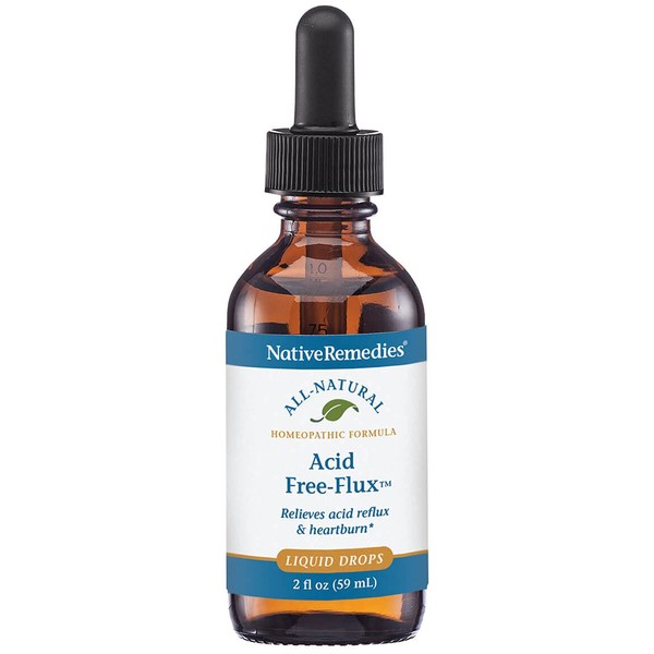 Native Remedies Acid Free-Flux - Natural Homeopathic Remedy Temporarily Relieves