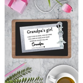 GRANDPA's Girl Loss of Grandfather Grief Gift Remembrance gift Sympathy Gift Grandparents Memorial Gift Keepsake Gift Sympathy Pass Away Death Loss of Grandfather Gift | Grandpa Condolences Gift