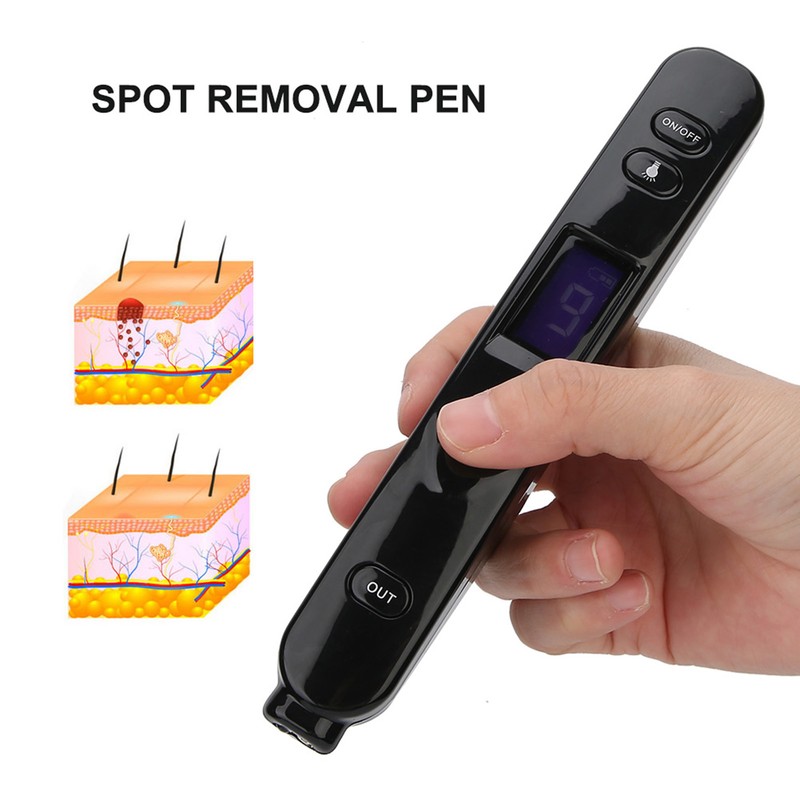 9 Modes Adjustable Tattoo Scar Spot Freckle Removal Pen Skin