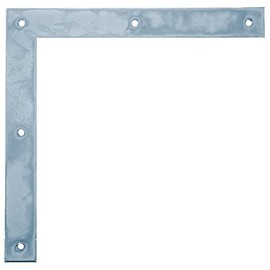 Alberts 312916 Gate Square | Galvanised Blue | 250 x 250 x 30 mm