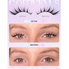 Goddvenus Eyelashes Manga Cluster Lashes Spiky Individual Eyelashes Natural Lash
