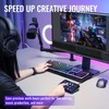 Fifine AmpliGame Stream Controller with 15 Macro Keys, Streaming Keyboard