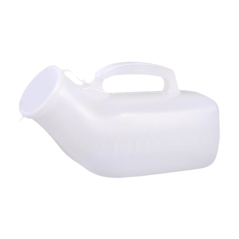 perfeclan Männliche Urinalflasche, männliche Urinal -Pee -Flasche, 1200 ml leckere