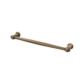 Decoranddecor Antique Brass Copper Silver Matt Black Pewter Door Pull Handle Kitchen Cupboard Cabinet Drawer Pull (224mm Hole Center, Antique Brass)