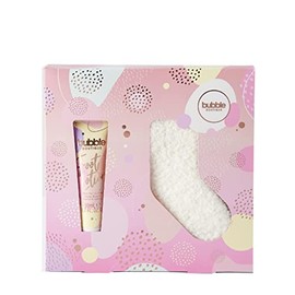 Style & Grace Bubble Boutique Sock Gift Set 50ml Foot Lotion + 1 Pair Of Socks - Eco Packaging