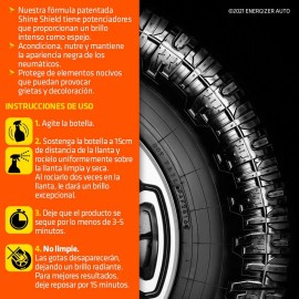 Líquido Protector Abrillantador Armor All De Llantas 650ml - Negro