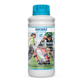 Nikwax Sports Refresh, Deodorizing Liquid Laundry Detergent for Activewear. Eliminates and Prevents Odor & Stain Build Up On Activewear, Gym Clothes & Sports Gear. Jersey Laundry Detergent