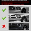 G-PLUS Headlights Assembly Fit For 2009-2012 Dodge Ram 1500 2500