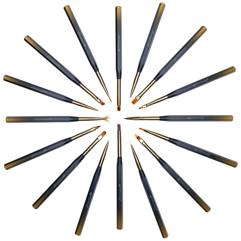 Americanails Pro-Series Nail Art Brush Collection