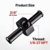EVIL ENERGY 3/8 Hose Barb Fittings 1/8" NPT Fuel Pressure