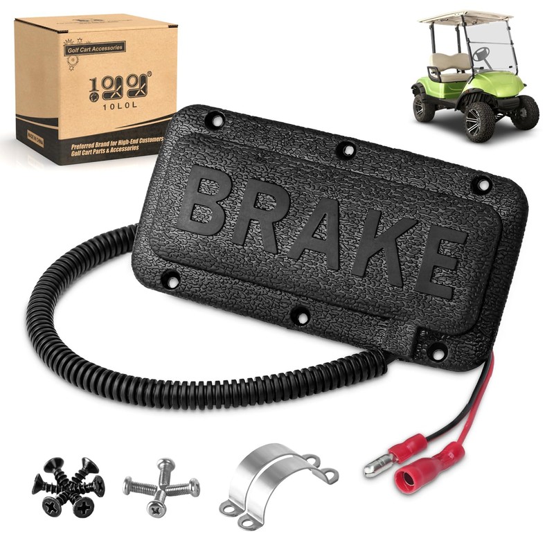 10L0L Universal Golf Cart Brake Light Switch/Brake Pad for Yamaha