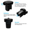 Newpol Inflatable Bed Pump(AC:110-120V Power Plug), Electric Air Pump with