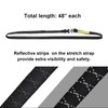 Ayaport Utility Straps with Buckle Quick-Release Adjustable Nylon Straps Black