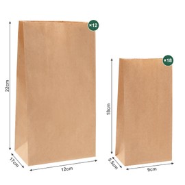 Encham Encham Ramadan Kalender Papiertüten ramadan deko Ramadankalender zum Befüllen muslimischen deko Islam zuckerfest deko Eid Mubarak DIY Geschenktüten Kraftpapiertüten