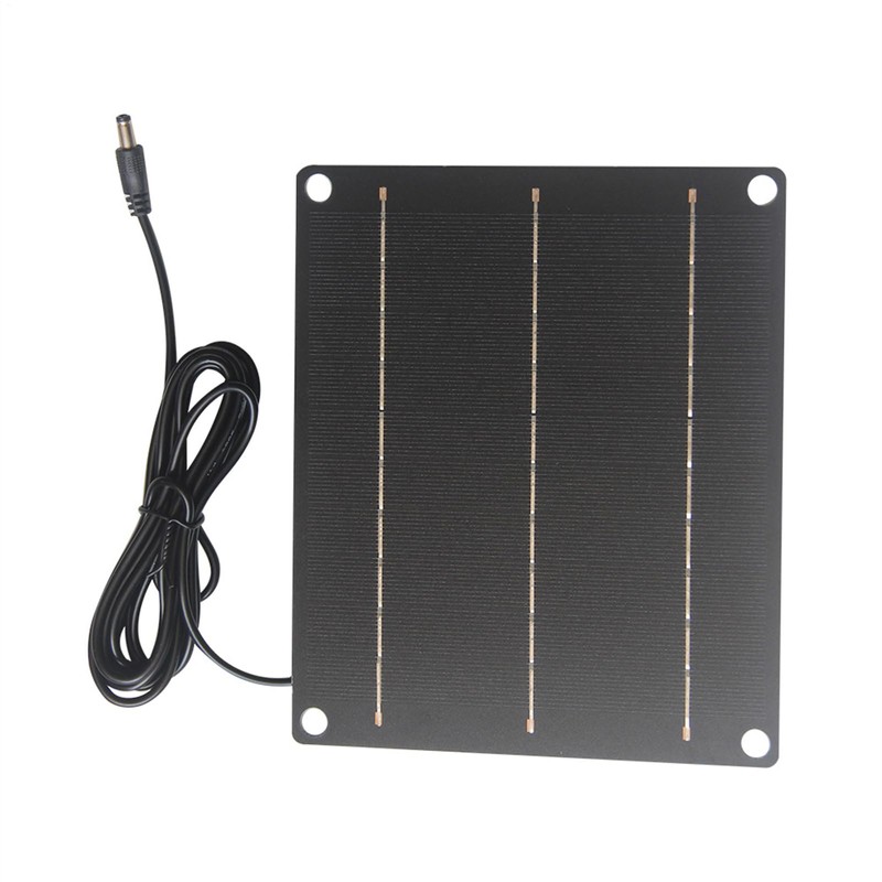 Solar Exhaust Fan,30W Solar Vent Fan | Weatherproof Wall-Mounted Cooling