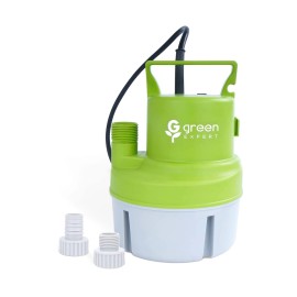 Green Expert 1/6HP Handy Utility Pump Submersible 25-Foot Power Cord Portable...