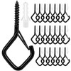 Screw Hooks,Screw In Hooks,Ceiling Hooks,20pcs Hooks For Hanging,Wall Hooks,Cup Hooks,Hooks
