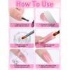 EBANKU Poly Gel Slip Solution Kit - 75ml Anti-Stick Nail
