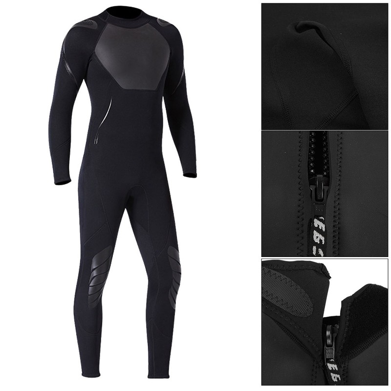 1.5MM Diving One Piece Swimsuit Wetsuit Long Sleeve for Snorkeling