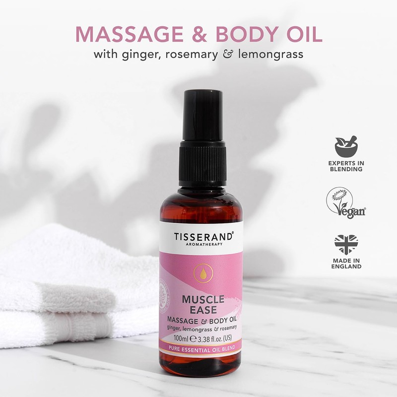 Tisserand - Muscle Ease - Massage and Body Oil -