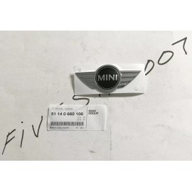 MINI ORIGINAL MINI FRONT Hood Emblem Logo Sign Chrome For Mini Cooper-S VERIFY PART#?