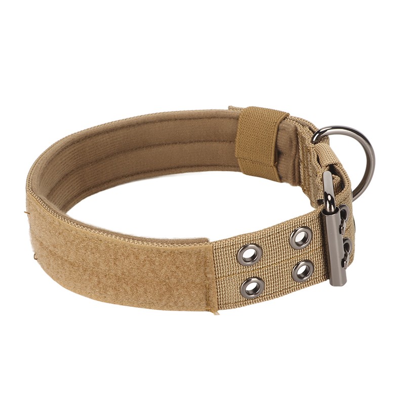 Military Dog Collar Adjustable Nylon Training Dog Collar with Heavy