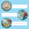 7 Styles 500PCS Earring Backs Replacements, Hypoallergenic Silicone Metal Plastic