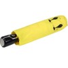 Doppler Mini Pocket Umbrella Open-Close Automatic Cats Friends, Yellow, cat-themed