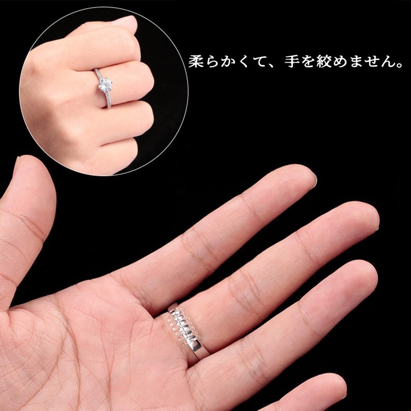 ChasCoCo Ring, Size Adjuster, Ring Tape Adjuster, Invisible Ring Stopper,