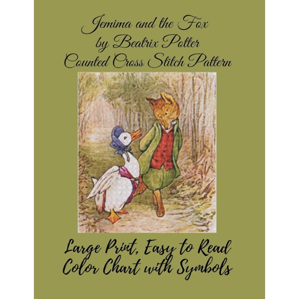 Jemima and the Fox by Beatrix Potter Counted Cross Stitch