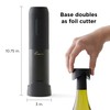 Rabbit Compact Electric Corkscrew Wine Bottle Opener | Cordless and