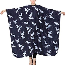 FANCYPUMPKIN Dots Design Salon Capes Haircut Cape Hair Stylist Apron Shampoo Capes, Red, red