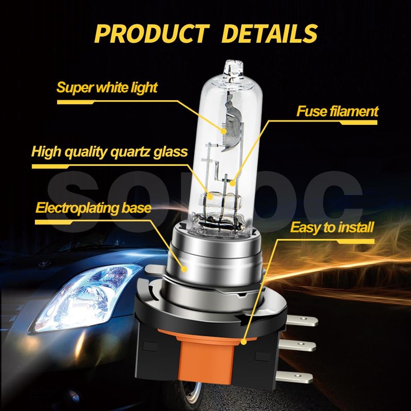 SOFOC H15 Car Headlights Daytime Running Lights Low Beam Lights