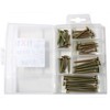 40 x fiXte Phillips Head Countersunk Screws Chipboard Wood Zinc