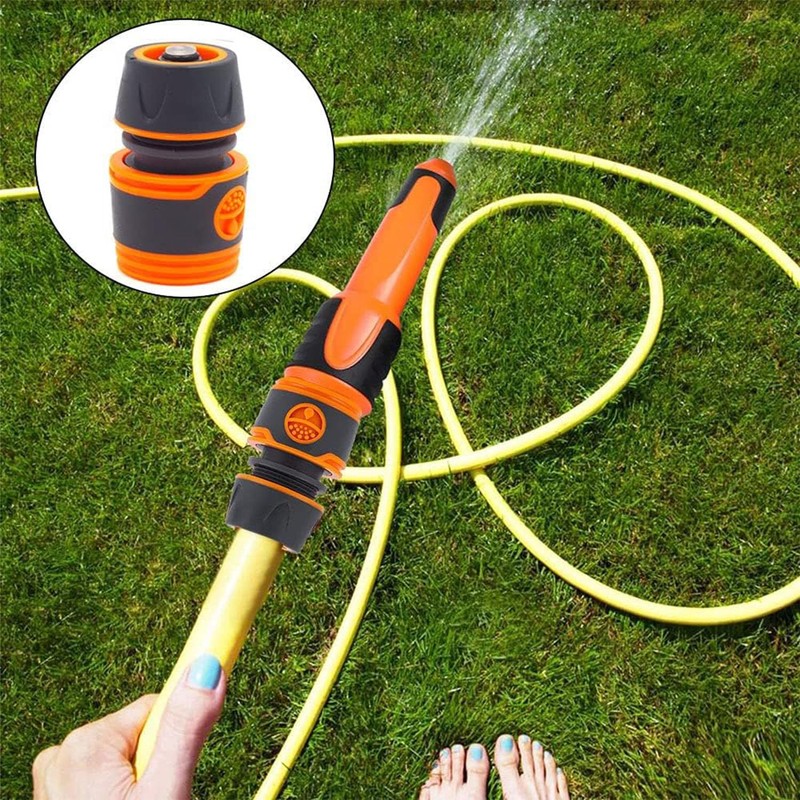Ktnyl 6 Piece Garden Hose Connection Set, Hose Connector, Hose