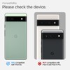 Spigen Pixel6a Case, Clear TPU Bumper Case, Dual Layer Mil-Listed,