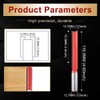 KATUR Long Straight Router Bit, Flush Trim Pattern Router Bit