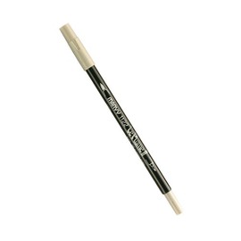 Uchida 1122-C-38 Marvy Extra Fine Tip Le Plume II Double Ender Marker Pen, Oyster Grey