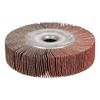 BHA Unmounted Flap Wheel for Bench Grinder, 4" x 1"