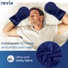 REVIX Microwavable Therapy Mittens for Hands and Fingers, Moist Heat