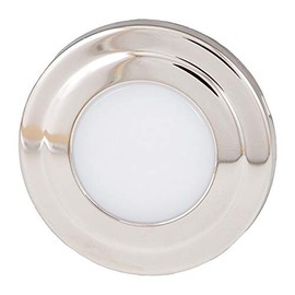 Manufacturers' Select ITC Small LED Courtesy Light Blue Light Output - RV/Marine LED Light with Prismatic Lens (69320SS/B) (X0029B6ZZX)